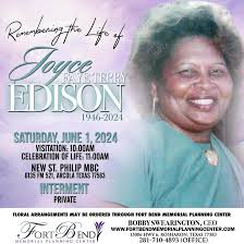 Joyce Faye Terry-Edison Obituary