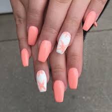 55 Beautiful Summer Coffin Nails Easy To Copy Short Acrylic Nails Coffin Nails Long Summer Holiday Nails