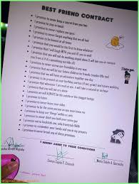 Diy Geschenke Beste Freundin Diy Bestfriend Contract Boy Best Friend Gifts Scrapbook For Best Friend Birthday Gifts For Best Friend