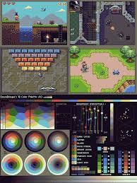 Db S 16 Color Palette Mockups Pixel Art Pixel Art Games Pixel Art Tutorial