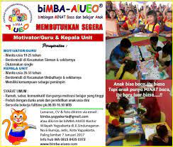 0815 8400 0372 (whatsapp) kantor pusdiklat bimba jl. Gaji Guru Bimba Aiueo Cara Golden