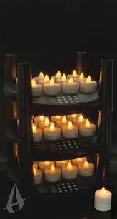 Flameless Candles Rechargeable Candles 36 Rechargeable Tea Lights W Easystack Chargers These bright & rechargeable emergency lights immediately supply lights and work on batteries.