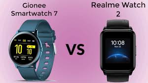 Gionee Smartwatch 7 VS Realme Watch 2 ...
