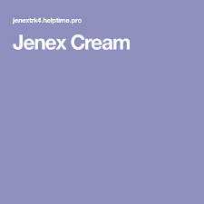 Jenex Cream Yuz Bakimi Yaslanma Cilt Bakimi