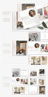 Modern Interior Design Lookbook In 2021 Photoshop Template Modern Interior Design Graphic Design Brochure