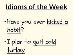Idioms Of The Week Bulletin Board Signs Flip Chart