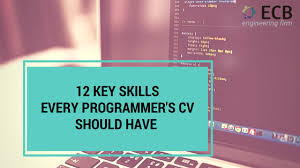 Sport, timp liber, arta 4. 12 Key Skills To Include In A Programmer S Cv To Get Appealing Interviews