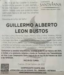GUILLERMO ALBERTO LEON BUSTOS