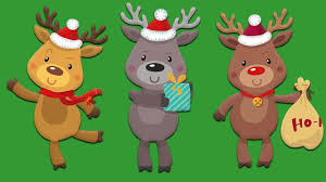 All Santa S Reindeer Names Of All The Reindeer Youtube