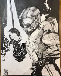 Pin By Jeffrey Niffen On Jim Lee Jim Lee Art Halo Master Chief Jim Lee