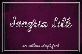 Click here and download the capital script script font · window, mac, linux · last updated 2020 · commercial licence included ✓. Sangria Silk An Outline Script Font 441319 Handwritten Font Bundles