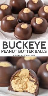 How To Make Dreamy Creamy No Bake Buckeye Peanut Butter Balls With Just 4 Simple Ingredient Easy Peanut Butter Peanut Butter Desserts Christmas Candy Recipes