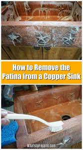copper sink, how to clean copper