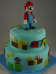 Build the template for mario's head and hat. Super Mario Birthday Cake Cake By Annica Cakesdecor