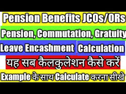 retirement benefits pension benefits army army personnel pension calculation formula