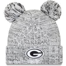 Here at hatstore we sell green bay packers caps and snapbacks from green bay packers was the first team to win the super bowl and they also won the second super bowl. Women S New Era Gray Green Bay Packers Duel Pom Cuffed Knit Hat
