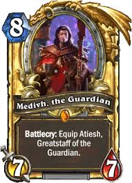 Check spelling or type a new query. Medivh The Guardian Cards Hearthstone