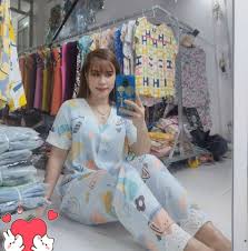 Hồng Vẹn - Đồ Bộ Vải Tole - Lanh