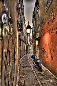 Rethimnon Old City Alley Crete Island Greece Crete Greece