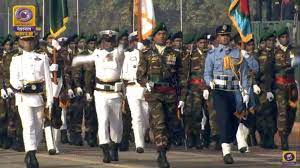 In A First Bangladesh Tri Service Contingent Takes Part In India S Republic Day Parade India News Times Of India
