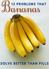 Bananas and constipation are linked in people's minds, but not in any sort of consistent way. 13 Problems That Bananas Solve Better Than Pills Page 5