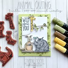 Wild About You Card Using Animal Outing Bundle By Stampin Up From The Animal Expedition Suite Of Products Handmade Animal Cards Cards Handmade Stamped Cards