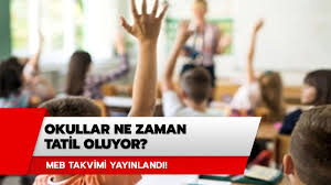 Yaz tatili ne zaman başlıyor? 2020 Yaz Tatili Ne Zaman Okullar Ne Zaman Tatil Oluyor