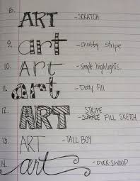 Andrea K Lettering Styles Hand Lettering Styles Hand Lettering