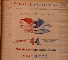 Image result for Federal Yellow 1956 Idaho State of