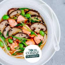 Saumon Bouillon Thai Riz Aux Petits Pois Recette En 2020 Bouillon Thai Cuisine Recette