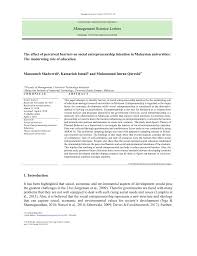 Foo also serves on the board of directors for dialogue in the dark malaysia. Pdf The Effect Of Perceived Barriers On Social Entrepreneurship Intention In Malaysian Universities The Moderating Role Of Education