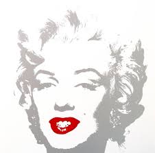 Andy warhol's iconic gold marilyn, part of the moma's permanent collection. Andy Warhol Golden Marilyn I Sunday B Morning Print For Sale
