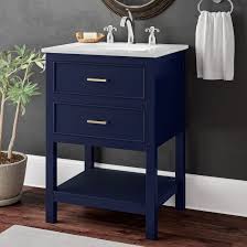 When you buy a mercury row® atencio 54 double bathroom vanity set online from wayfair, we make it as easy as possible for you to find out when your product will be delivered. Highland Dunes Goodin 24 Single Bathroom Vanity Set Reviews Wayfair