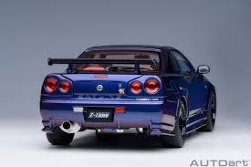 Nissan Skyline GT-R (R34) Z-tune Midnight Purple in 1:18 scale by AUTOart  by AUTOart