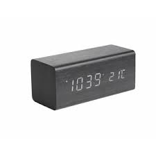 Version 1.00 september 19, 2012. Karlsson Table Clock Alarm Clock Block Black Orangehaus