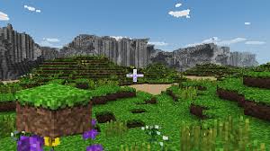 Minecraft daytime minecraft landscape with trees and grass. Minecraft Craft Libretro Docs