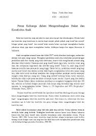 A peranan 1 pengertian peranan keluarga setiap orang tua mengharapkan anaknya patuh dan banyak lagj harapan lain tentang anak yang. Doc Peran Keluarga Dalam Mengembangkan Bakat Dan Kreativitas Anak Finda Noor Isnan Academia Edu