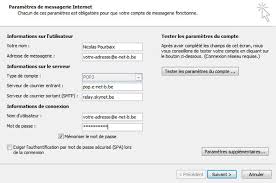 Smtp Courrier D Envoi Belgacom Voo Telenet Skynet