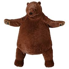 Djungelskog Brown Bear Soft Toy Ikea Bear Stuffed Animal Brown Bear Animals