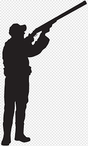 Silhouette Of Man Holding Rifle Hunting Silhouette Hunter Silhouette Angle Monochrome Sticker Png Pngwing You can open it with adobe illustrator cs and other vector supporting applications. silhouette of man holding rifle