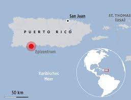 Politische karte von puerto rico stockfoto, bild: Stromausfall Nach Erdbeben Vor Puerto Rico News Orf At