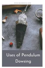A pendulum is a tool that can be used to aid you to make decisions about healing, and is a fast and easy way to get answers to problems. Uses Of Pendulum Dowsing And How To Cleanse Beadnova
