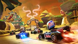 F1 race stars features various racers from around the world racing on various tracks. Interview Codemasters F1 Race Stars Powered Up Edition Nintendo Life