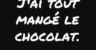 C Http Www Pinterest Com Caloubess Tout Est Dit Citations Sarcastique Chocolat Phrase