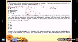 Gmat, graduate management admission test, graduate management admission council, and gmac are all registered trademarks of educational testing services, which neither. Gmat 2d Word Problem Days Soal Cerita Hari Youtube