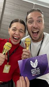 Becoming Pride of Britain GOLDEN presenters 🤩🎤 #prideofbritian #ladbaby  #surprise