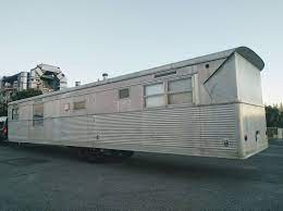 This 1957 Spartan Imperial Mansion Could Be Your Tiny Homemeasuring 45 Feet Overall A Camper Trailer For Sale Vintage Travel Trailers Vintage Campers Trailers