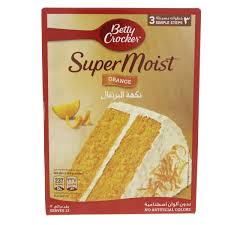 Buy Betty Crocker Supermoist Cake Mix Orange 500 Gm Online