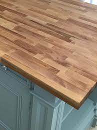 Now, maybe they're referring to waterlox or poly, but it's confusing regardless. Hardwood Reflections Unfinished Birch 6 17 Ft L X 39 In D X 1 5 In T Butcher Block Island Countertop Bbct1502574 The Home Depot Butcher Block Countertops Kitchen Kitchen Remodel Kitchen Design