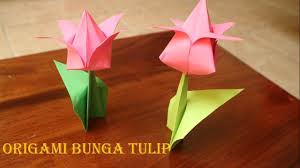 Cara membuat bonsai bunga kertas terbaik atau bonai bugenvil (bonsi bougenville), memangkasnya juga bisa sesuka hati karena tanaman ini sangat kebal. Cara Membuat Origami Bunga Tulip 3 Dimensi Sederhana Youtube